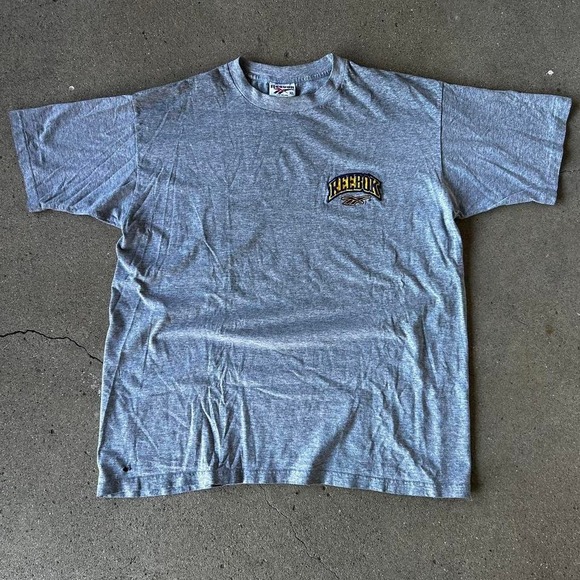Reebok Other - Vintage 90s Reebok grey single stitch tee shirt tshirt